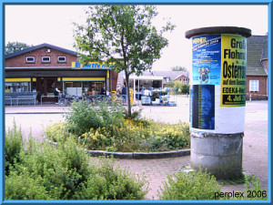 DIN A0 freier Anschlag Litfasule